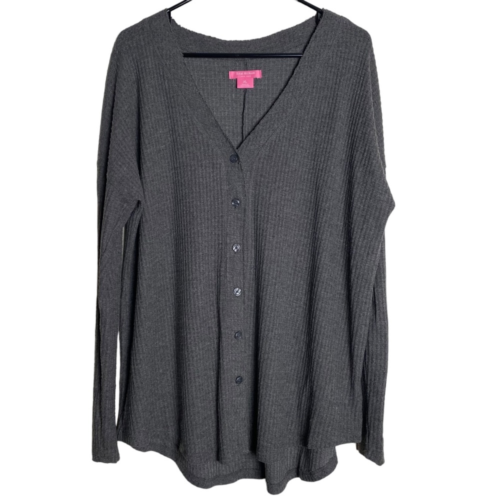 Cardigan Long Sleeve Button Down- Stretchy, Lightweight, Soft, Comfortable